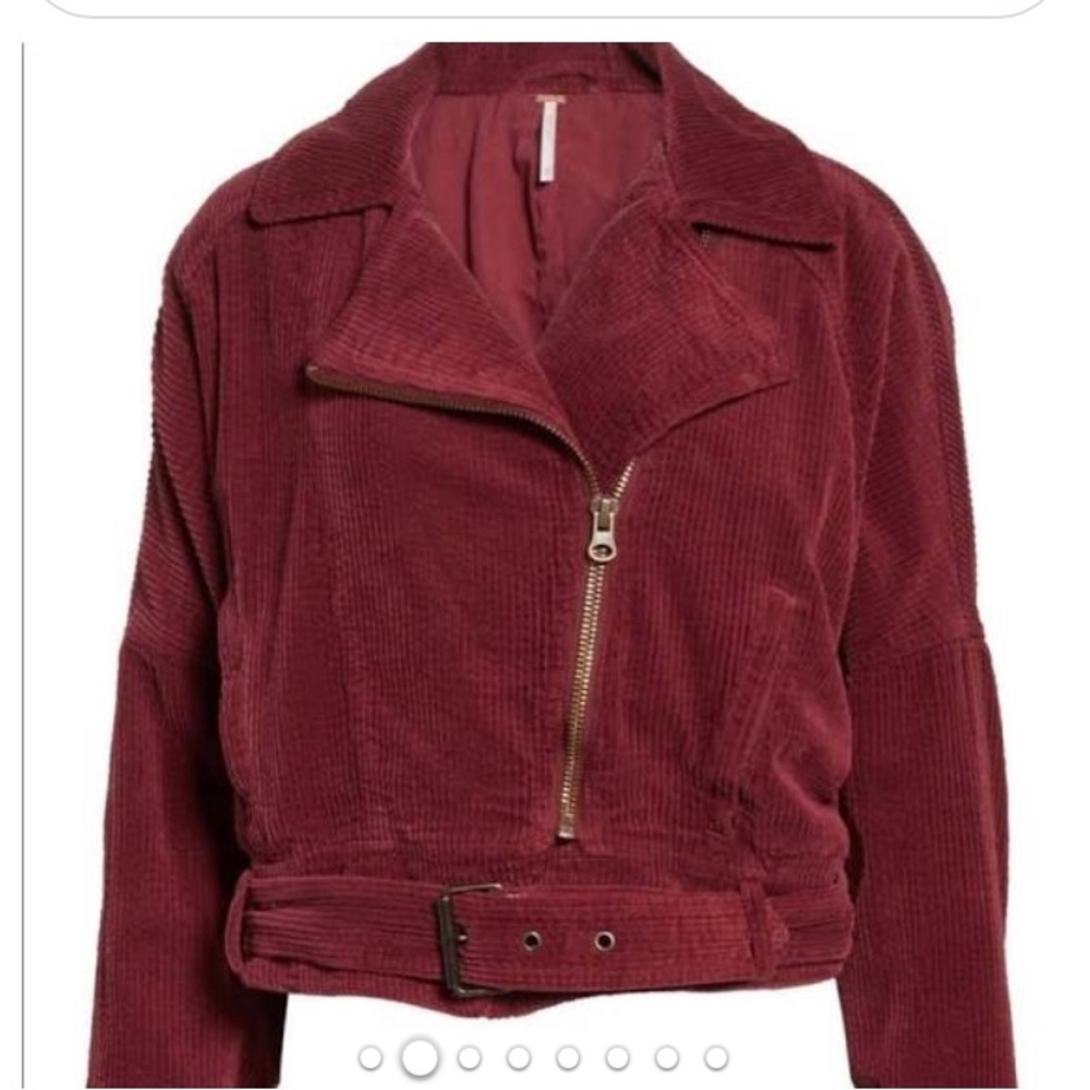 Free people corduroy jacket oversized